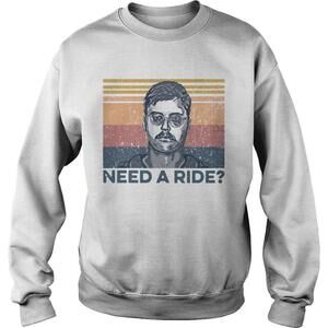 True Crime Need A Ride  Retro Sweatshirt
